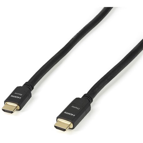 StarTech.com 80 ft (24,4m) Active HDMI Cable, 4K High Speed HDMI Cable, Ultra HD 4k x 2k HDMI, Durable HDMI Cord, 4K 30Hz, M/M -