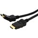 StarTech.com 6ft Swivel HDMI Cable, 4K 30Hz High Speed Rotating UHD HDMI Cord, HDMI 1.4 Pivot Cable with 180&deg Swivel Connecto