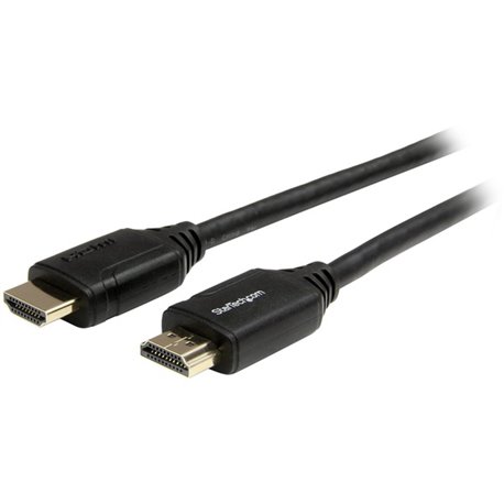 StarTech.com 3ft (1m) Premium Certified HDMI 2.0 Cable with Ethernet, High Speed Ultra HD 4K 60Hz HDMI Cable HDR10, UHD HDMI Mon