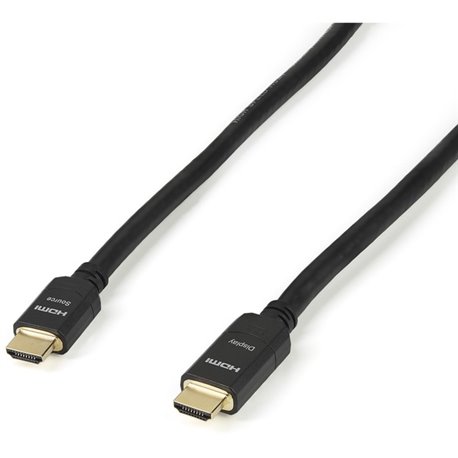 StarTech.com 66ft (20m) Active HDMI Cable, 4K 30Hz UHD High Speed HDMI 1.4 Cable with Ethernet, CL2 Rated HDMI Cord for In-Wall 