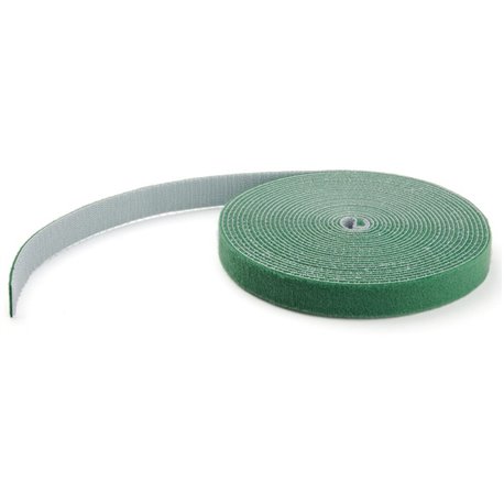 StarTech.com 100ft. Hook and Loop Roll - Green - Cable Management (HKLP100GN) - 100ft Bulk Roll of Green Hook and Loop Tape 3/4i