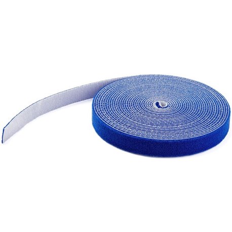 StarTech.com 25ft. Hook and Loop Roll - Blue - Cable Management (HKLP25BL) - 25ft Bulk Roll of Blue Hook and Loop Tape 3/4in (19