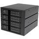 StarTech.com 4 Bay Aluminum Trayless Hot Swap Mobile Rack Backplane for 3.5in SAS II/SATA III - 6 Gbps HDD - Connect and hot swa