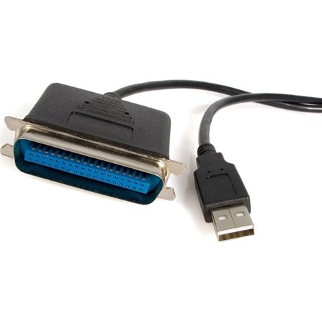 StarTech.com Parallel printer adapter - USB - parallel - 10 ft - Add a Centronics parallel port to your desktop or laptop PC thr