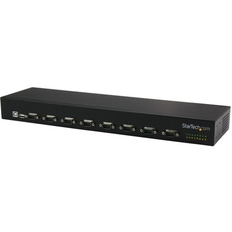 StarTech.com USB to Serial Hub &acirc&euro" 8 Port &acirc&euro" COM Port Retention &acirc&euro" Rack Mount and Daisy Chainable &