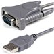 StarTech.com USB to Serial Adapter - 3 ft / 1m - with DB9 to DB25 Pin Adapter - Prolific PL-2303 - USB to RS232 Adapter Cable - 