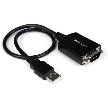 StarTech.com USB to Serial Adapter - Prolific PL-2303 - COM Port Retention - USB to RS232 Adapter Cable - USB Serial - Add an RS