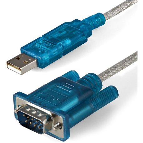 StarTech.com USB to Serial Adapter - Prolific PL-2303 - 3 ft / 1m - DB9 (9-pin) - USB to RS232 Adapter Cable - USB Serial - Add 