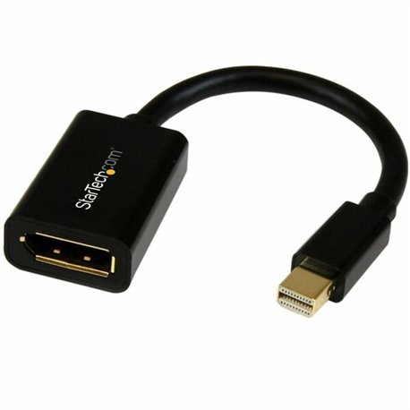 StarTech.com Mini DisplayPort to DisplayPort Adapter, 4K x 2K Video, Ultra HD Mini DP to DP Converter, mDP to DP 1.2 Adapter, Ma