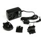 StarTech.com 12V DC 1.5A Universal Power Adapter - Replace your 12V DC (1.5 Amp) power cable, with a reliable connection - Fiber