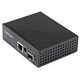 StarTech.com PoE+ Industrial Fiber to Ethernet Media Converter 60W - SFP to RJ45 - SM/MM Fiber to Gigabit Copper IP-30 - Fiber t