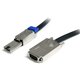 StarTech.com 1m External Serial Attached SCSI SAS Cable - SFF-8470 to SFF-8088 - Connect External SAS Devices including Networks