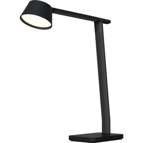 Bostitch Verve Adjustable LED Desk Lamp - LED Bulb - Adjustable, Dimmable, Adjustable Brightness, Clock, Durable, USB Charging, 