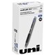 uniball 207 Needle Gel Pens - Medium Pen Point - 0.7 mm Pen Point Size - Needle Pen Point Style - Retractable - Blue - Blue Barr