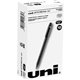 uni Jetstream 101 Ballpoint Pen - Medium Pen Point - 1 mm Pen Point Size - Black Gel-based Ink - Black Barrel - 1 Dozen