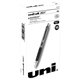 uniball 207 Gel Pen - Bold Pen Point - 1 mm Pen Point Size - Refillable - Retractable - Black Gel-based Ink - Clear Barrel - 1 D