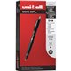 uniball 307 Gel Pen - Medium Pen Point - 0.7 mm Pen Point Size - Retractable - Black Nanofiber Ink Ink - 1 Dozen