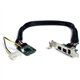 StarTech.com 3 Port 2b 1a 1394 Mini PCI Express FireWire Card Adapter - Add 2 FireWire-800 and 1 FireWire-400 port through a Min