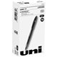 uni Air Porous Point Pen - Medium Pen Point - 0.7 mm Pen Point Size - Conical Pen Point Style - Black - Black Barrel - 1 Dozen