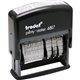 Trodat 12-Message Business Stamp - Message Stamp - "ANSWERED, BACKORDERED, CANCELLED, BILLED, RECEIVED, CHARGED, CHECKED, DELIVE