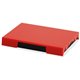 Trodat 4727 Dater Replacement Pad - 1 Each - 1.6" Height x 2.5" Width - Red - Plastic