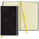 TOPS Idea Collective Wide-ruled Journal - 240 Sheets - Book Bound - 8 1/4" x 5" - 0.63" x 5" x 8.3" - Cream Paper - Black Cover 