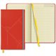 TOPS Idea Collective Hard Cover Journal - 120 Sheets - 5" x 8 1/4" - 0.63" x 5" x 8.3" - Cream Paper - Red Cover - Acid-free, Du