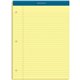 TOPS Double Docket Rigid Back Legal Pads - 100 Sheets - Stapled/Glued - Ruled Margin - 16 lb Basis Weight - 8 1/2" x 11 3/4" - C