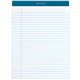 TOPS Docket Legal Rule Writing Pads - 50 Sheets - Double Stitched - 16 lb Basis Weight - 8 1/2" x 11 3/4" - 11.75" x 8.5" - Whit