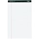 TOPS Docket Letr - Trim Legal Ruled White Legal Pads - Legal - 50 Sheets - Double Stitched - 0.34" Ruled - 16 lb Basis Weight - 