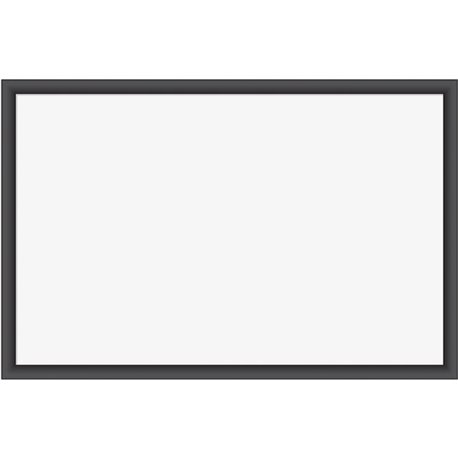 U Brands Magnetic Dry Erase Board, 23 x 35 Inches, Black Wood Frame (311U00-01) - 23" (1.9 ft) Width x 35" (2.9 ft) Height - Whi