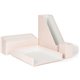 U Brands 4 Piece Desk Organization Kit - 4.1" Height x 9.8" Width12" Length%Desktop - Sturdy, Lightweight - Blush - Chipboard, P