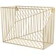 U Brands Vena Hanging File Basket - 6.8" Height x 9.5" Width12.4" Length%Desktop - Gold - Metal - 1 Each