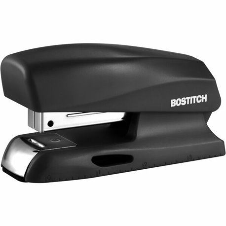 Bostitch Half Strip Stapler Value Pack - 20 Sheets Capacity - 105 Staple Capacity - Half Strip - 1 Each - Black - Plastic, Rubbe