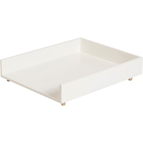 U Brands Juliet Collection Stackable Paper Tray - 2.5" Height x 9.5" Width x 12.3" DepthDesktop, Tabletop - Stackable, Front Loa