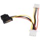 StarTech.com Serial ATA 15 Pin to LP4 Power Cable Adapter w/ 2 Extra LP4 - Power up to 3 devices using a SATA power connector fr