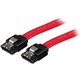 StarTech.com 18in Latching SATA Cable - SATA hard drive cable, with latching SATA connectors, for securely fastened hard drive i