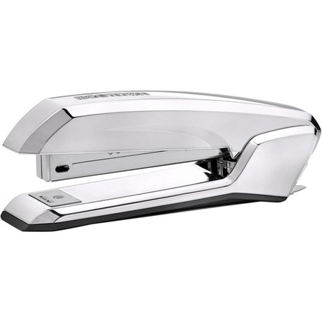 Bostitch Ascend Stapler - 20 Sheets Capacity - 1 Each - Gray - Chrome Metal