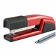 Bostitch Epic Antimicrobial Office Stapler - 25 Sheets Capacity - 210 Staple Capacity - Full Strip - 1 Each - Red - Metal