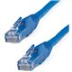 StarTech.com 9ft CAT6 Ethernet Cable - Blue Snagless Gigabit - 100W PoE UTP 650MHz Category 6 Patch Cord UL Certified Wiring/TIA