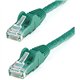 StarTech.com 9ft CAT6 Ethernet Cable - Green Snagless Gigabit - 100W PoE UTP 650MHz Category 6 Patch Cord UL Certified Wiring/TI
