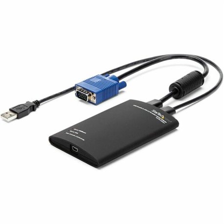 StarTech.com KVM Console to USB 2.0 Portable Laptop Crash Cart Adapter - Notebook Netbook Crash cart adapter - Compact - KVM to 