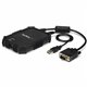 StarTech.com Laptop to Server KVM Console - Rugged USB Crash Cart Adapter with File Transfer and Video Capture - Turn your lapto