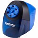 Bostitch QuietSharp? Antimicrobial Classroom Electric Pencil Sharpener - 6 Hole(s) - Helical - Blue - 1 Each