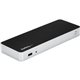 StarTech.com Dual Monitor USB C Docking Station w/ 60W Power Delivery - USB 3.1 Gen 1 Type C to HDMI or DVI - 5x USB - Windows L