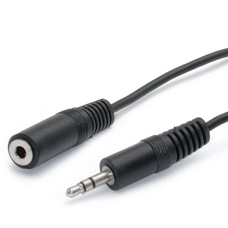 StarTech.com - Audio cable - mini-phone stereo 3.5 mm (F) - mini-phone stereo 3.5 mm (M) - 1.8 m - Extend the connection distanc