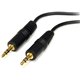 StarTech.com 6 ft 3.5mm Stereo Audio Cable - M/M - Audio cable - mini-phone stereo 3.5 mm (M) - mini-phone stereo 3.5 mm (M) - 1