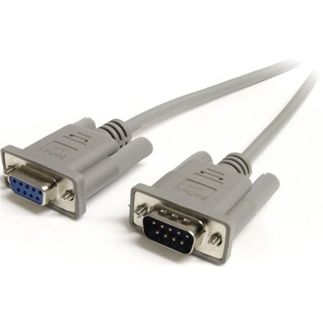 StarTech.com Null-Modem Serial Cable - Extend your EGA monitor cable or mouse cable by 6ft - 6ft rs232 cable - 6ft db9 cable - 6