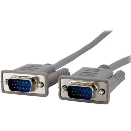 StarTech.com 6 ft VGA Monitor Cable - HD15 M/M - Display cable - HD-15 (M) - HD-15 (M) - 1.8 m - Attach a PC VGA port to a switc