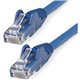 StarTech.com 30cm(1ft) CAT6 Ethernet Cable, LSZH (Low Smoke Zero Halogen) 10 GbE Snagless 100W PoE UTP RJ45 Blue Network Patch C